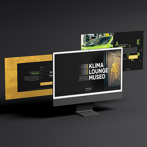 Webdesign für Klima Lounge Museo